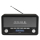 Radio i budzik Denver Radio retro DAB+/FM Denver DAB-18 dark grey
